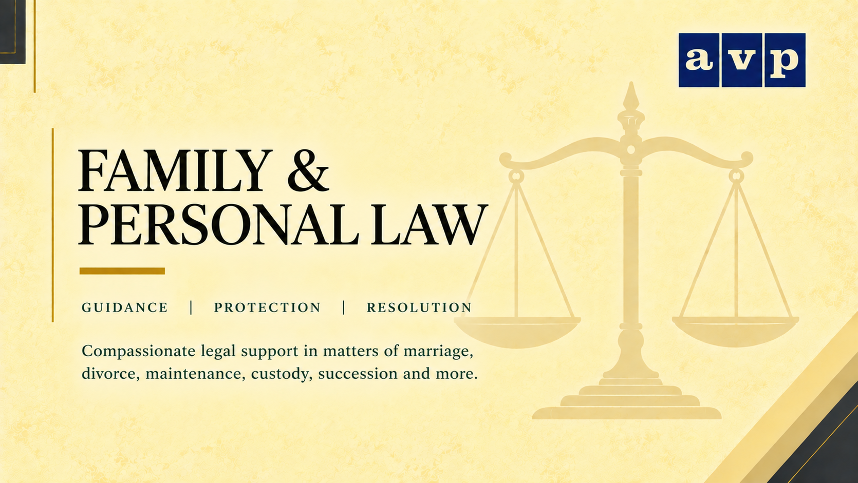 Family & Personal Law